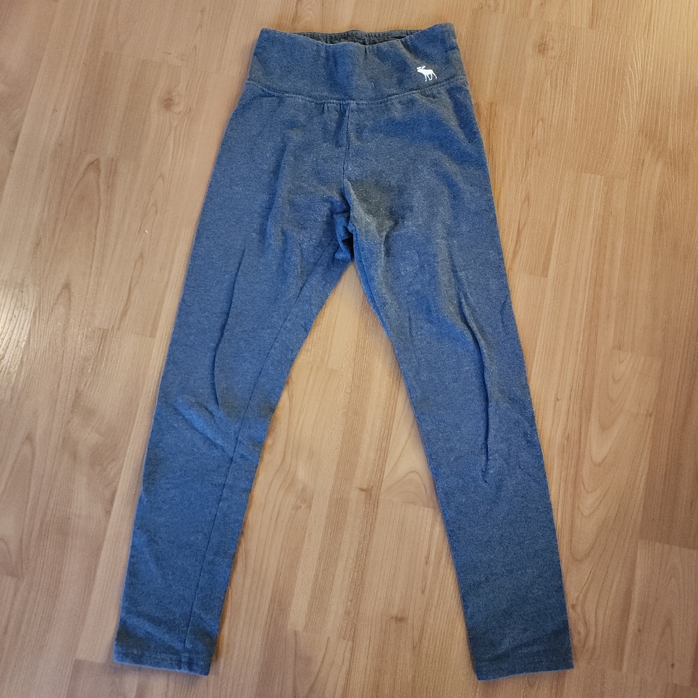 Abercrombie Kids Heather Blue Leggings